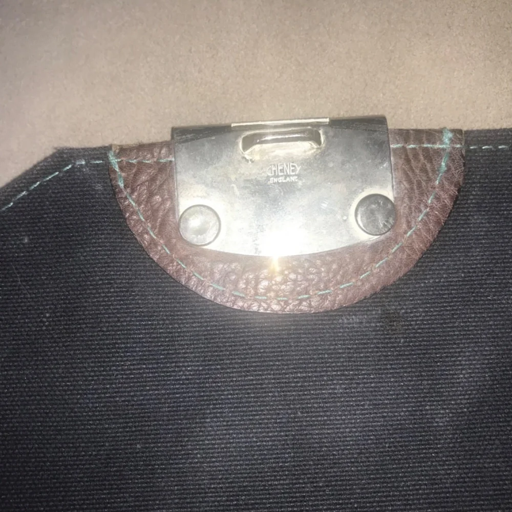 🩵Cheney England briefcase🧵stitching, vintage